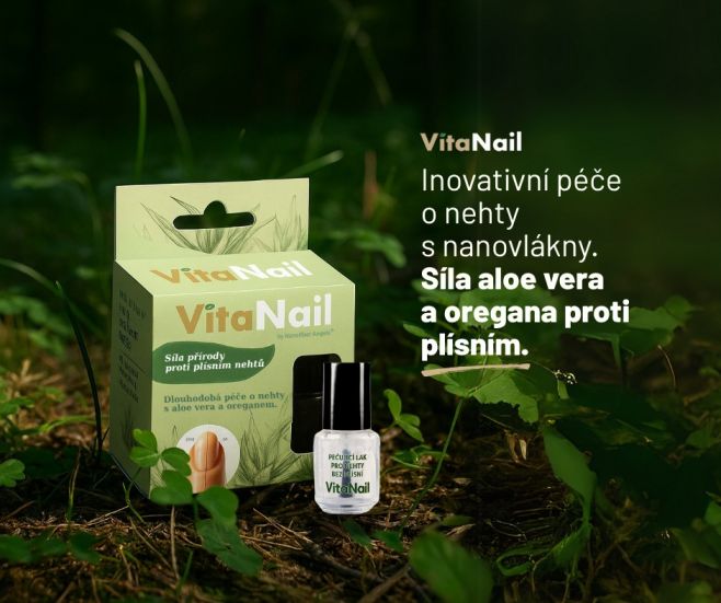 NOVINKA v našem e-shopu! Eliminujte plísně jednou provždy. VITANAIL je čirý lak na nehty využívající inovativní...